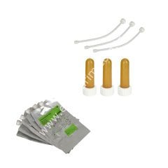 50'li ColostroStart ağız sütü saklama seti (50 tane colostrum torbası + 3 tane emzirme sondası + 3 tane emzik)