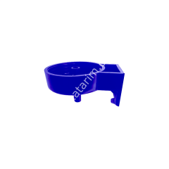 Atık yağ deposu üst parçası, mavi