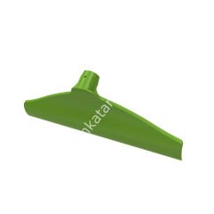 40 cm plastik sıyırgaç, yeşil