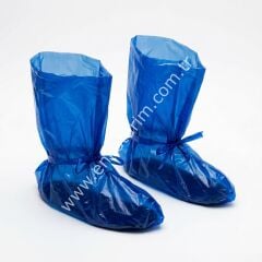 Tek kullanımlık tek lastikli galoş çizme, 140 Mikron, 25 çift/paket