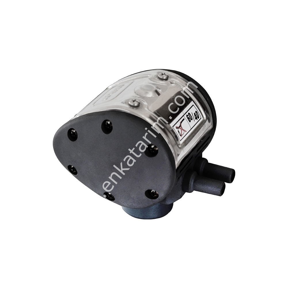 Koyun için mekanik pulsatör, 2 çıkışlı, 50/50, 120 puls, siyah