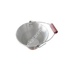 10 lt ahşap saplı alüminyum kova