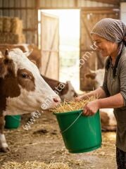 12 lt yemleme kovası, yeşil