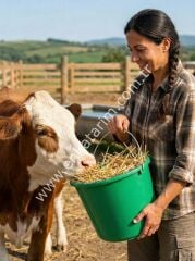 20 lt yemleme kovası, yeşil