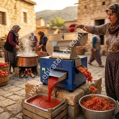 Enka salça makinesi