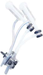 Leon pençeli, silikon memelikli, otomatik otomatlı keçi sağım demedi