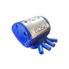 Keçi pulsatörü, mavi, 4 çıkışlı, 60/40, 90 puls