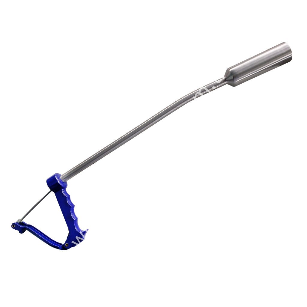 Mıknatıs ve ilaç yutturma sondası, mavi elcikli 65 cm, 38x120 mm