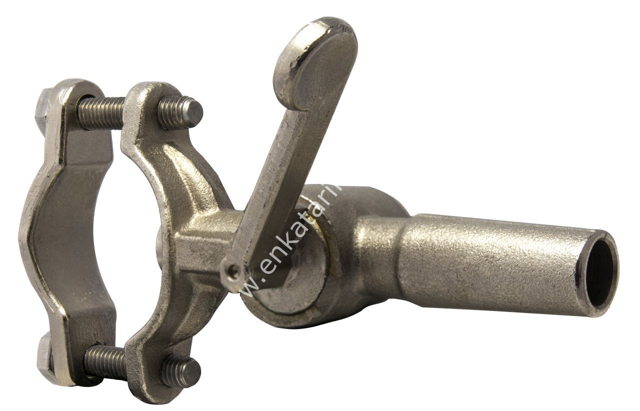 Ø 40 mm boru için düz vakum çeşmesi için