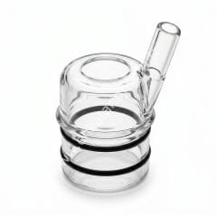 22 mm şeffaf memelik plastiği (kadeh), 2 o-ringli