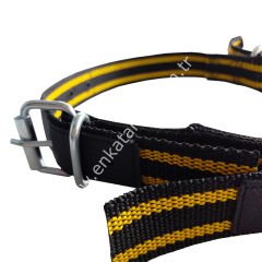 Ayarlanabilir hayvan kösteği, naylon ve plastik, 4 cm yüksekliğinde