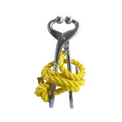 İpli ve kancalı 21 cm burunsallık, paslanmaz