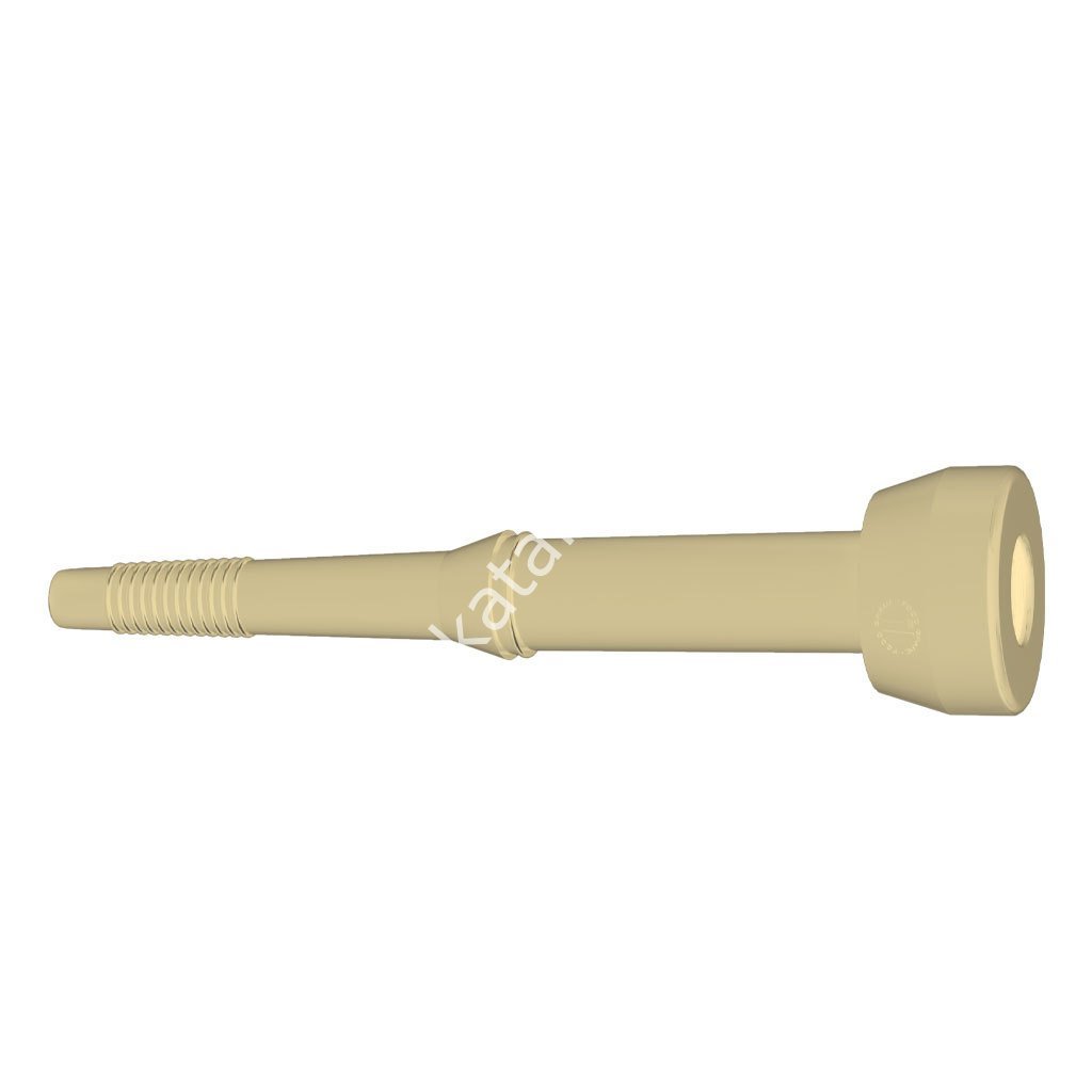 26 mm düz başlı silikon uzun memelik