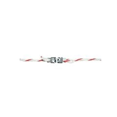 Litzclip çit birleştirme parçası, 6 mm bantlar için, paslanmaz, 5'li