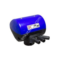 Keçi için mekanik pulsatör, 4 çıkışlı, plastik kapaklı 60/40, 90 puls, mavi