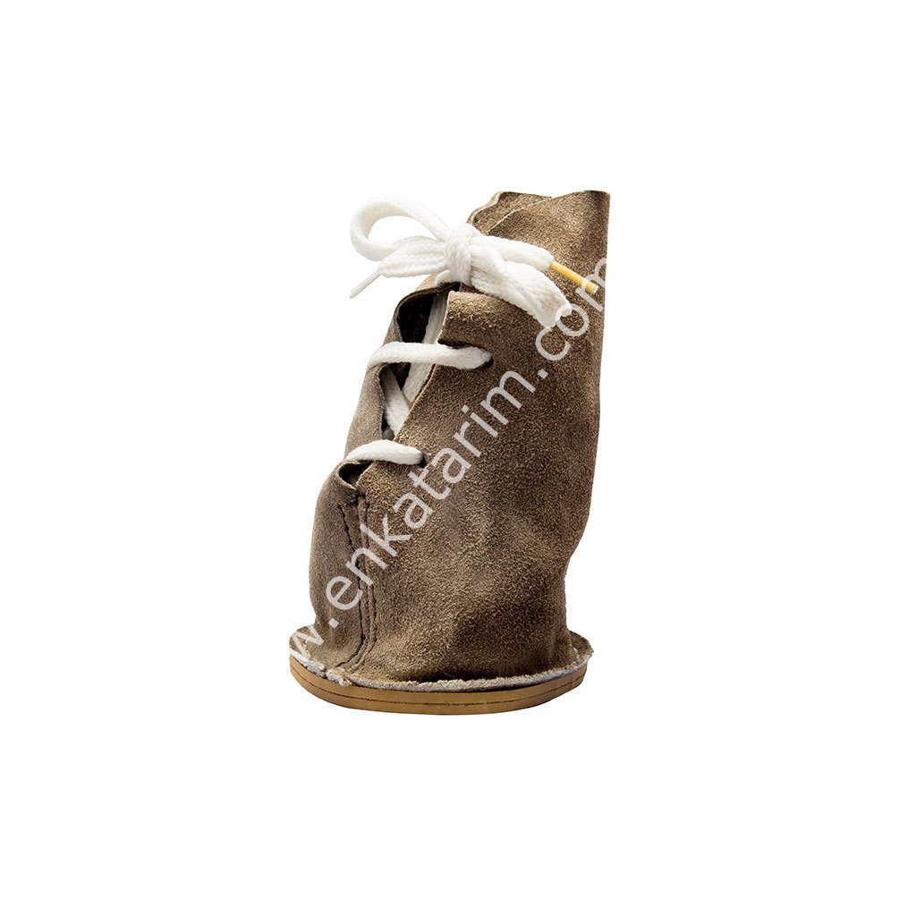 Deri küçükbaş hayvan çizmesi