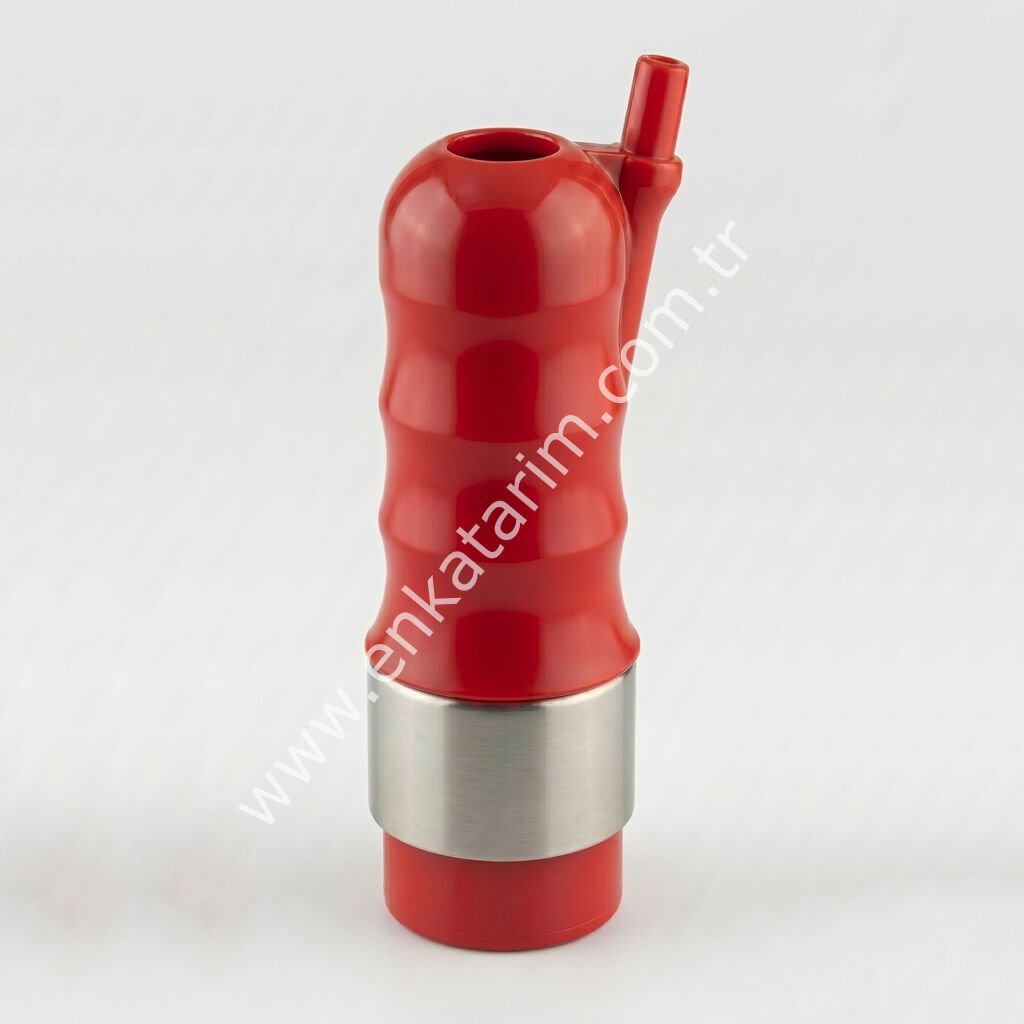 Ø 27 mm PVC memelik kılıfı, kırmızı