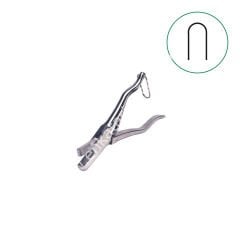 Yuvarlak uçlu kulak işaretleme pensi