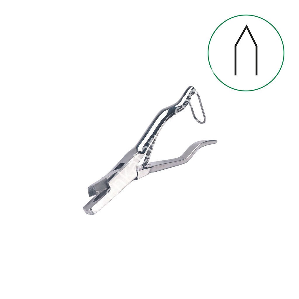 Küt sivri uçlu kulak işaretleme pensi