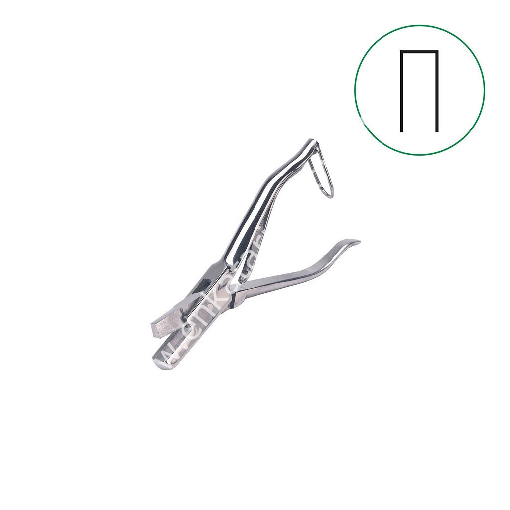 Köşeli uçlu kulak işaretleme pensi