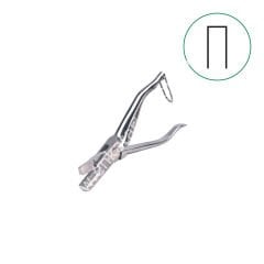 Köşeli uçlu kulak işaretleme pensi