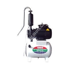 200 lt kazana akuple vakum pompası, 70 mm, damlama yağlı