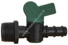 1/2'' x 16 mm mini plastik vana