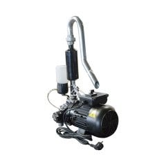 240 lt motora akuple filtreli vakum pompası, 80 mm, 0.75 kW, 220V 50Hz, damlama yağlı