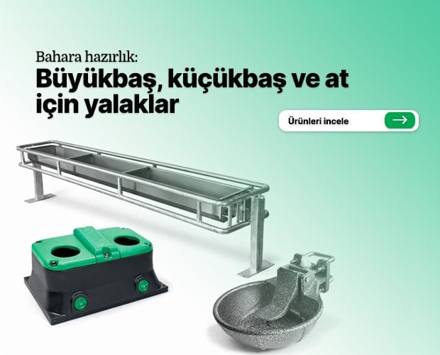 Çiftlik kullanımı için yalak çeşitlerini inceleyip siparişinizi şimdi oluşturun.