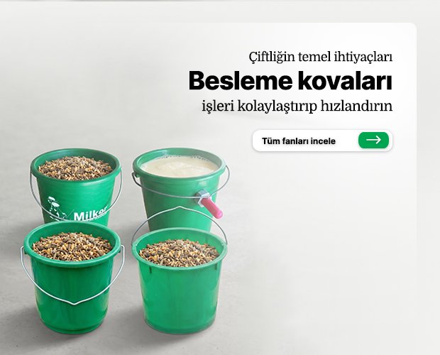 Besleme ve emzirme kovalarını inceleyin.